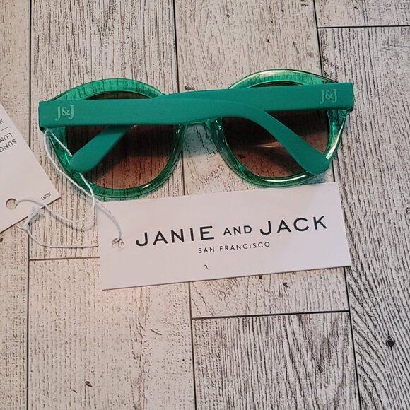 Janie and Jack Kids Green Sunglasses - Picture 2 of 2